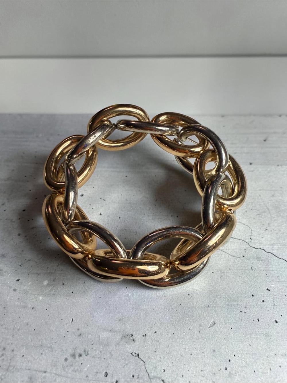 Gold-Tone Chunky Chain Bracelet - Women Jewelry